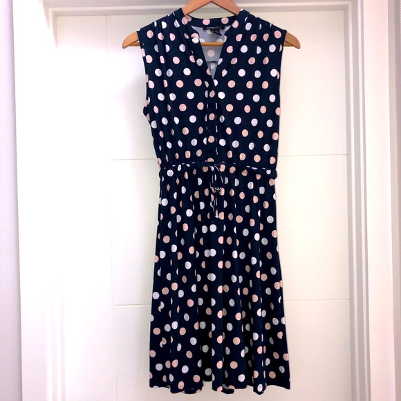 Robert Louis Dresses & Skirts - Robert Louis Polka Dot Midi Dress NWOT